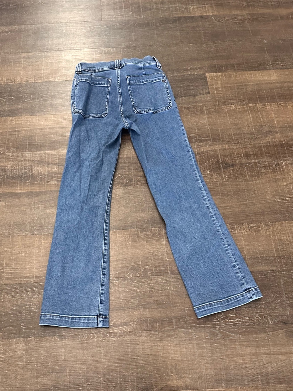 Madewell Mid Rise Kick Out Jeans Medium Blue Women’s Size 26 - Picture 2 of 6